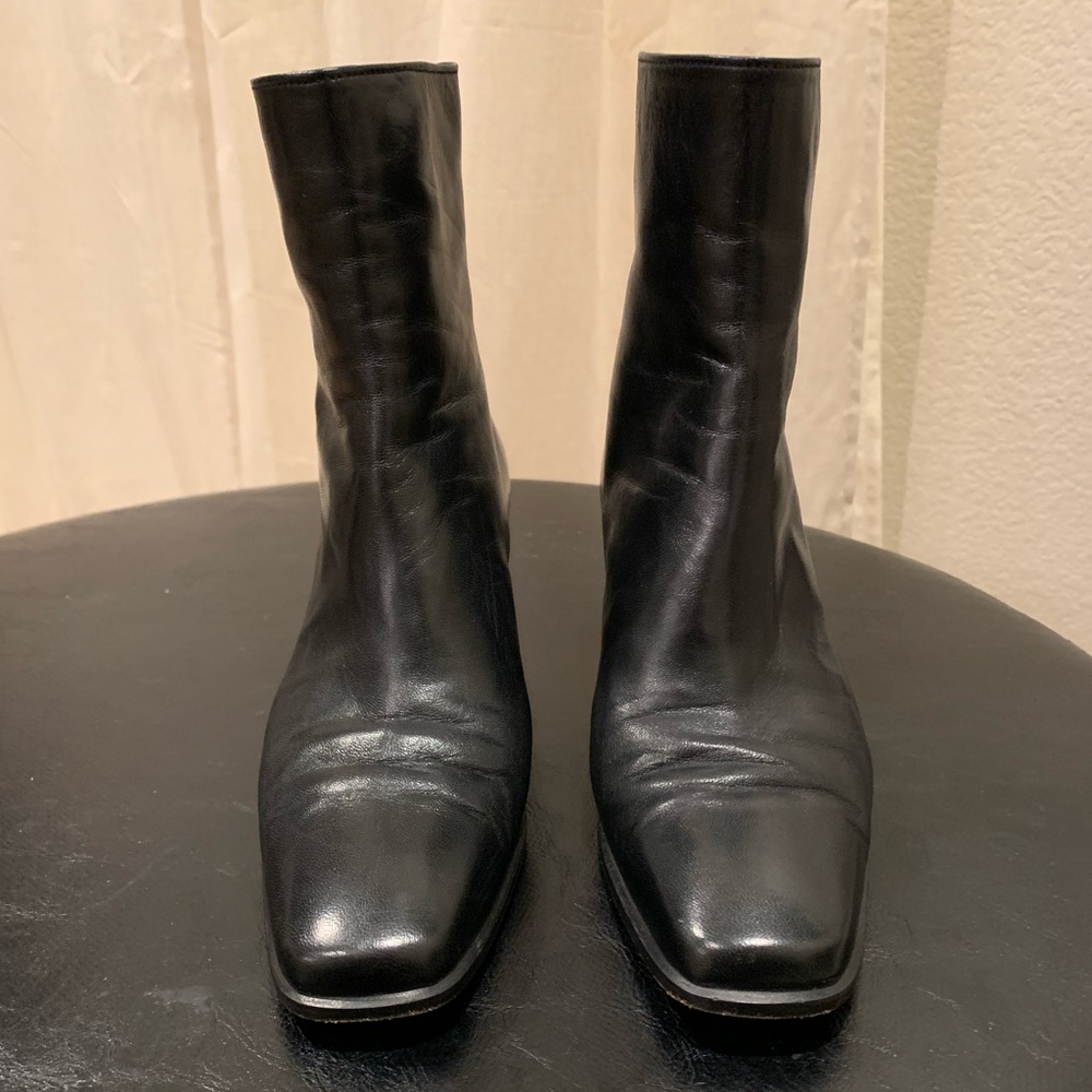 Stuart Weitzman Soft Leather Ankle Booties